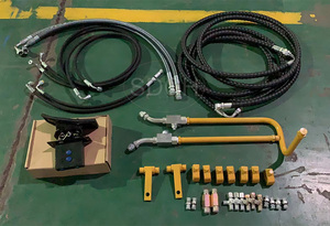 Kits de tubería de interruptor hidráulico de línea de tubería auxiliar de mini excavadora para Komat-su PC20 PC28 PC30 PC35 PC38 - Product Image 3