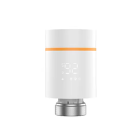 Valve thermostatique de radiateur intelligente Tuya Zigbee avec écran LED et commande vocale Alexa/Google Assistant pour pièces de chauffage par le sol