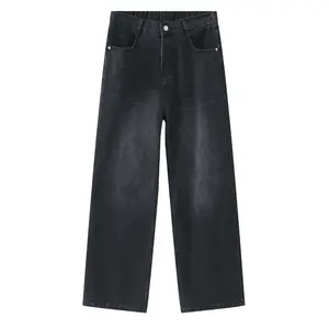 2024 nouveautés vestidos en jeans qualité dernière conception jeans pantalons coton denim hommes baggy jeans