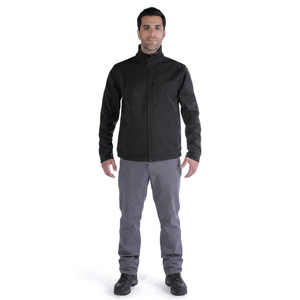Veste Softshell Coupe-Vent Personnalisable pour Homme – Idéale Sports d'Hiver, Loisirs, Voyage, Randonnée, Course à Pied – Logo 2026 - Product Image 1