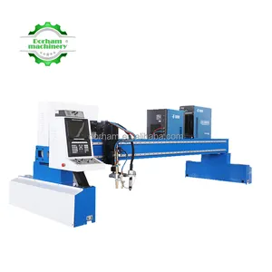 3000*6000 4000*8000 Dorham gantry plasma cut cnc automatic aluminium / stainless steel sheet iron plate cutting machine