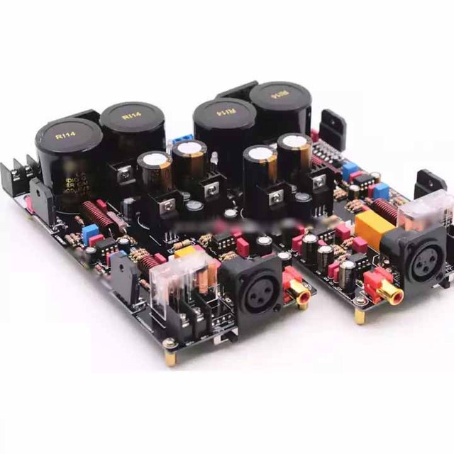 LM3886 Amplifier Board Fully Balanced Power Amplifier Board 120W+120W HiFi Stereo 2 Channel Finished Board