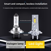 Ampoule de phare LED H7/H11/H4 9005/9006, 6000K, blanc, 12-24V, haute luminosité, 8000 Lumens, Plug & Play, ajustement universel pour voiture, 2 pièces