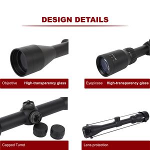 Cuinfi 3-9x40 SFP Metal Wire Reticle Multi-Coated Hunting <strong>Scope</strong> 25.4mm Tube Diameter Tactical Sight <strong>Scope</strong> - Product Image 4