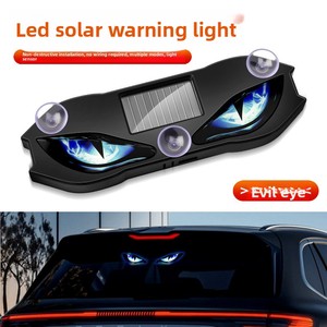 Lumière d'ambiance <span class=keywords><strong>LED</strong></span> dynamique solaire <span class=keywords><strong>pour</strong></span> <span class=keywords><strong>voiture</strong></span>, lumière d'avertissement anti-collision <span class=keywords><strong>pour</strong></span> camion, nouveau modèle transfrontalier - Product Image 1