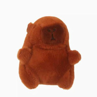 Premium 4 pouces griffe Machine peluche poupée porte-clés mignon sac à dos pendentif petit jouet porte-clés accessoires