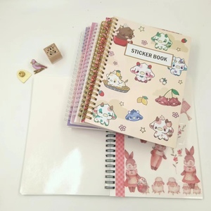 Carnet de notes en gros avec logo personnalisé, carnet autocollant réutilisable A5 à spirale - Vente directe usine silicone - Product Image 2