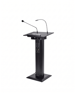 ไมโครโฟนแบบตั้งพื้น VASTLINE Vastline Audio Podium สำหรับการประชุม การบรรยาย การนำเสนอ เสียงเบส/เสียงแหลม 60W 20dB แบบพกพา - Product Image 3