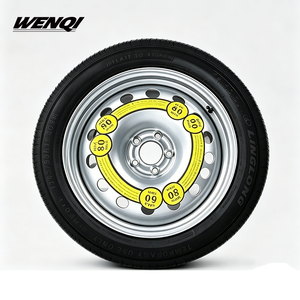 ล้ออะไหล่อลูมิเนียมอัลลอย WENQI ขนาด 17x4.5 นิ้ว 165/65R14 น้ำหนักเบา ขนาดกะ<span class=keywords><strong>ท</strong></span>ัดรัด <span class=keywords><strong>ส</strong></span>ำหรับเปลี่ยนใส่รถยนต์ Tesla Model S X EV - Product Image 1