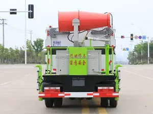 Dongfeng Nieuwe 4X2 Diesel Stof Onderdrukking Vrachtwagen 5000 Liter <span class=keywords><strong>Water</strong></span> Sprinkler Mist Mist Kanon Motor Pomp Kar - Product Image 5