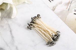 Stoppini per Candele in Cotone Pre-Imbottigliati HTP CD 6 14 18 di Alta Qualità, Senza Piombo, per la Realizzazione di Candele in Cera di Soia - Product Image 2
