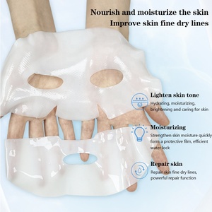 Hidrogel Hidratante <span class=keywords><strong>de</strong></span> Marca Privada con Retinol, Vitamina C, Blanqueador, Reafirmante, Colágeno Facial, Bio-Colágeno <span class=keywords><strong>Real</strong></span> para Tratamiento Facial Nocturno Profundo - Product Image 2