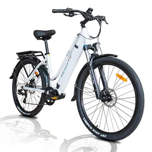 دراجة كهربائية للطرق بتصميم جديد لعام 2024 دراجة كهربائية للمدينة بجهد 48 فولت باستطاعة 13 أمبير/ساعة دراجة كهربائية بقدرة 250 وات بمحرك متوسط