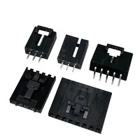 DuPont 2.54mm Shell Lockbuckle Connecteur Bent Foot/Straight Needle Seat Hex Solder Plate Socket Terminal pour LED