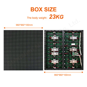 จอแสดงผล LED กลางแจ้งแบบติดตั้งถาวร จอ LED P2.5 แผงวิดีโอวอลล์พร้อมอัตรารีเฟรช 1920HZ โมดูล ASE2.5 - Product Image 2