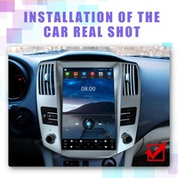 Autoradio 12,1 pouces pour Lexus RX RX300 RX330 RX350 RX400H 2004-2008 Android 13 Auto Carplay Lecteur multimédia GPS Navigation