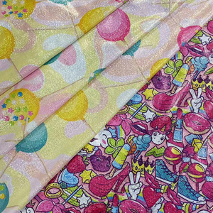 Tùy Chỉnh Dễ Thương Thiết Kế In Ấn Spandex <span class=keywords><strong>4</strong></span> Cách Căng Shinny Ba Chiều Mystique Holographic Vải Cho Đồ Bơi Bơi Phù Hợp Với - Product Image 2