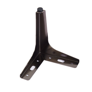 Pieds de meubles en métal Chengyouhui 10x0.6 à 15x1.8mm Noir mat Titane Or Argent Support d'angle droit pour table, canapé, armoire - Product Image 4