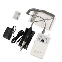 Perceuse à ongles électrique sans balais haute précision 48W, rechargeable, 35000 tr/min, en plastique, portable, professionnelle, US 2500mAh