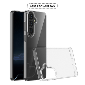 Funda Transparente Delgada y Ligera para Samsung <span class=keywords><strong>Galaxy</strong></span> A27 5G, Carcasa Protectora de TPU Suave, Anti-Golpes y Anti-Rayones - Product Image 3