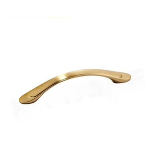 Poignées <span class=keywords><strong>de</strong></span> tiroir en laiton minimaliste en forme d'arche <span class=keywords><strong>de</strong></span> 128 mm pour armoires, placards, cuisines et salons – Vente en gros - Product Image 5