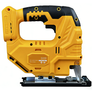 Sierra de calar amarilla potente, pequeña y portátil, herramienta eléctrica de alta calidad y rentable, sierra de calar de 18 V para cortar madera - Product Image 2