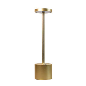 All'ingrosso lussuoso oro nero argento alluminio Hotel Lobby ricarica lampada da tavolo a Led per tavolo da Bar - Product Image 5