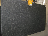 Prix promotionnel d'escalier de comptoir de dalle de granit gris acier