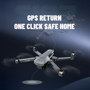 2025 mới s197gps Mini <span class=keywords><strong>FPV</strong></span> nhiếp ảnh <span class=keywords><strong>Drone</strong></span> với máy ảnh và GPS Long Range 4.5ch hiển thị Màn hình giám sát trên điều khiển từ xa RC bay không người lái - Product Image 4