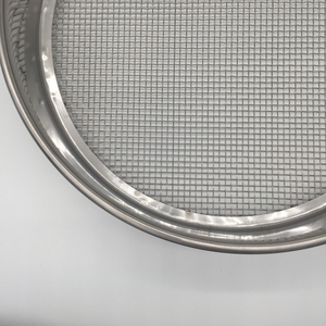 Laboratory Vibrating Plain Woven Stainless Steel Wire <b>Mesh</b> <b>Screen</b> Test Sieve Analysis Equipment - Product Image 3
