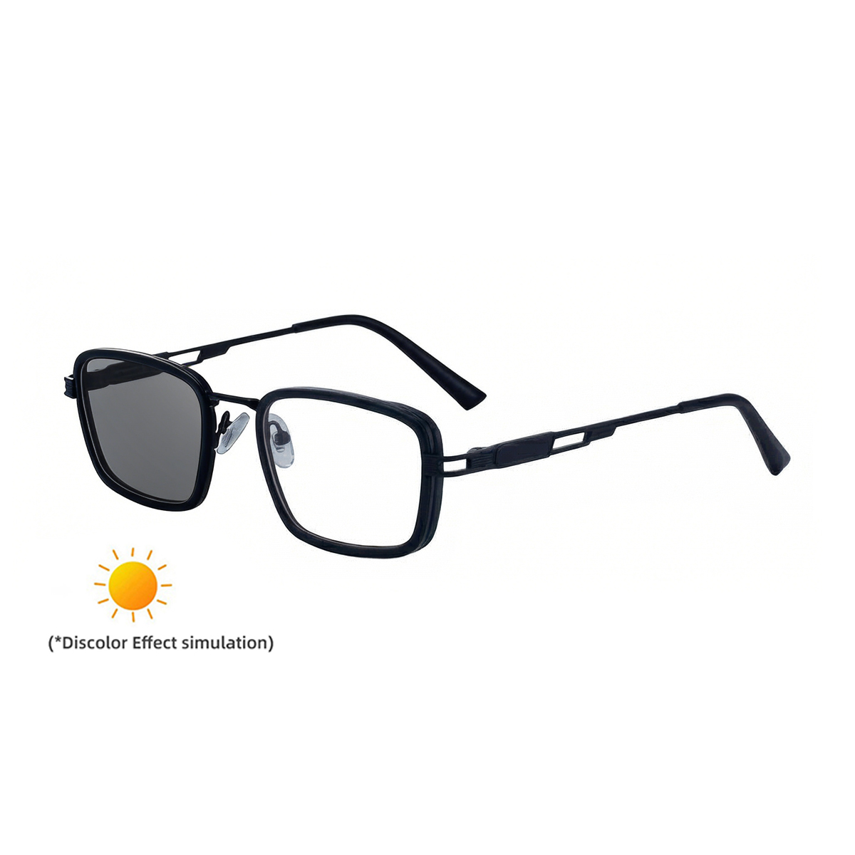 C2 Matte Black Frame Turn Gray