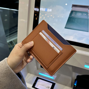 Japanese and Korean style PU leather passport <b>holder</b>/<b>wallet</b>, large capacity, multi-functional document <b>holder</b>, ID <b>card</b> <b>holder</b>, - Product Image 3