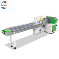 Machine d'emballage à flux continu haute efficacité pour saucisses, brioches et kunafa pour boulangerie