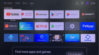 Boîtier TV Android ZGEMMA ZGEMMA AIRBOX Y1 Lecteur multimédia en streaming 4K, 2 Go de RAM 16 Go de mémoire flash Wifi intégré