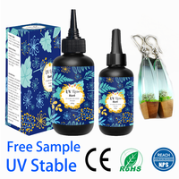Résine époxy UV de finition de luxe, ultra transparente, haute brillance, activée par les ultraviolets, pour la fabrication de bijoux fins, fournitures de moulage