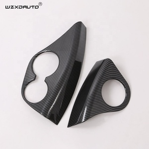 WZXD Car <b>Accessories</b> Carbon Fiber <b>Interior</b> Decorative Kit Shift / Center Control Covers Trim for 2021 2022 - Product Image 4