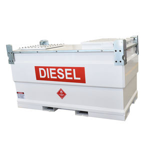 איכות גבוהה 2000l/250 גלונים נייד דיזל & תחנת דלק דלק כפול קיר מיכל דלק-מותקן מתקן דלק - Product Image 2