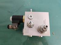 Bloque de Válvulas Hidráulicas, Colector Hidráulico, Válvula Solenoide, Estructura de Purga, Doble Bloque, Piezas de Lubricación
