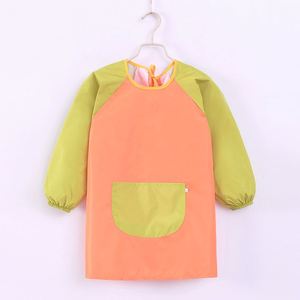 Ensemble de bavoirs de repas à manches longues pour enfants, anti-salissures et imperméables, pour la maternelle et la peinture, avec tablier d'art recouvert de tissu à mémoire de forme - Product Image 6