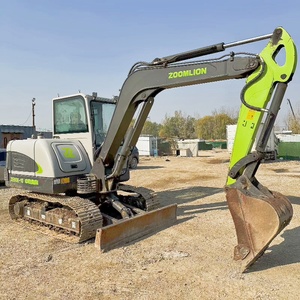 Vente en gros - Promotion : Mini-excavatrice sur chenilles d'occasion Zoomlion ZE60E-10 6 tonnes, moteur Yanmar, hydraulique KYB, forte puissance de creusement, meilleur prix - Product Image 1