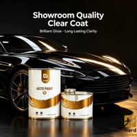 Vernis de finition automobile 2K haute brillance effet miroir, résistant aux UV et aux produits chimiques, anti-rayures, pour réparation automobile