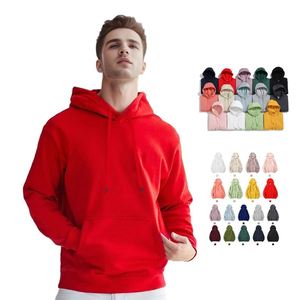 Nueva Sudadera con Capucha de Forro Polar Grueso para Otoño e Invierno, 380 g/m², Sudaderas con Capucha Lisas Personalizadas para Hombre, Sudaderas con Capucha y Sudaderas sin Forro - Product Image 1