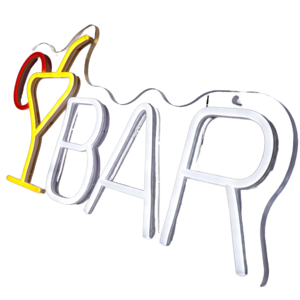 Enseigne lumineuse au néon personnalisée en acrylique 5V LED pour voiture, bar, bureau, décoration de mariage avec logo personnalisé - Product Image 1