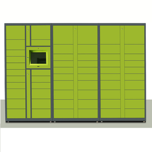Boîte aux lettres intelligente extérieure Rainshed Canopy, casier de rangement intelligent pour colis, en acier métallique, avec porte personnalisable et fonction de recharge - Product Image 3