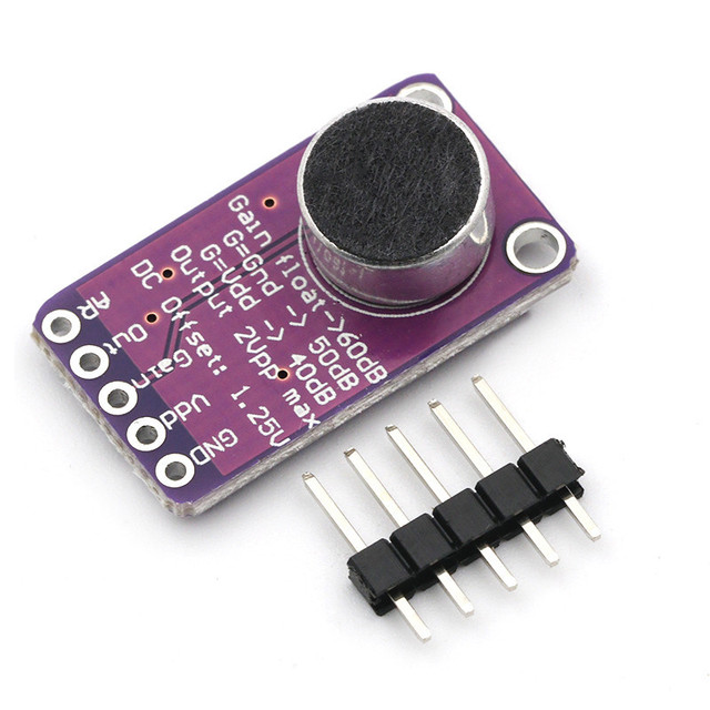 MAX9814 Electret MIC Microphone Amplifier Module AGC Auto Gain Control Module 1