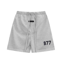 2025 tendance en gros concepteur été sueur pantalons courts de haute qualité 100% coton Streetwear