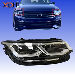 Gruppo Fari per Volkswagen <span class=keywords><strong>Tiguan</strong></span> L, Fari IQ Matrix Originali <span class=keywords><strong>VW</strong></span> <span class=keywords><strong>Tiguan</strong></span> L, Luci LED DRL 2020-2024 - Product Image 1