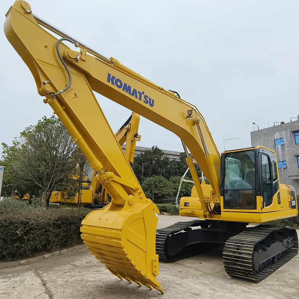 Usado más barato KOMATSU 20ton Digital usado excavadora más barata KOMATSU excavadora