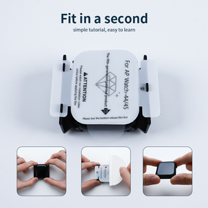 ฟิล์มกันรอยหน้าจอ <span class=keywords><strong>Apple</strong></span> <span class=keywords><strong>Watch</strong></span> Series 7 ปี <span class=keywords><strong>2021</strong></span> แบบใส HD ยืดหยุ่น TPU ฟิล์มซ่อมแซมตัวเอง ไม่มีฟองอากาศ 3D โค้งมน นุ่ม แข็ง - Product Image 3