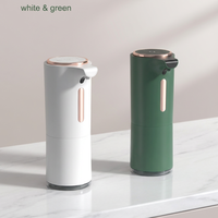 Dispensador Automático de Jabón en Espuma, Sin Contacto, Recargable por USB, Eléctrico, 300 ml, Montado en la Pared, para Baño, Cocina, Exteriores y Uso en Hoteles